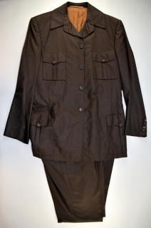 Appraisal: Oasis - Noel Gallagher Two piece brown suit tailored by