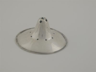 Appraisal: A George III nipple shield of conical form by T