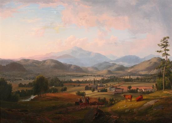 Appraisal: SAMUEL LANCASTER GERRY American - MT WASHINGTON FROM CONWAY VALLEY