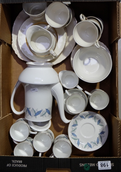 Appraisal: A collection of teaware to include Royal Standard Trend coffee