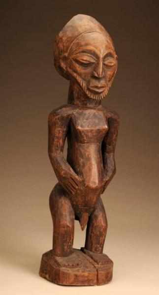 Appraisal: Central African Hemba Figure Description From Zaire Democratic Republic of