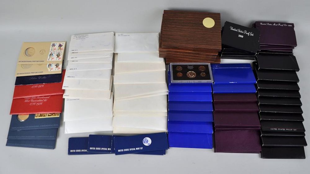 Appraisal: Group of Mint and Proof Sets dates ranging from -