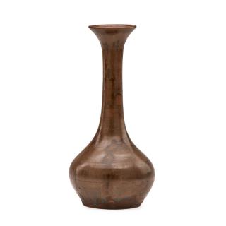 Appraisal: GRAND FEU Stoneware vase GRAND FEUSmall stoneware vase Mission microcrystalline