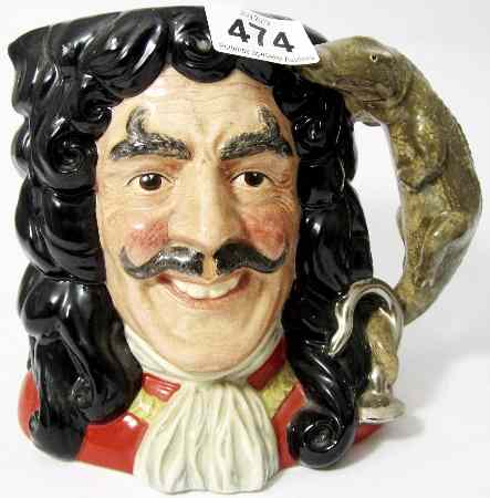 Appraisal: Royal Doulton Large Character Jug Capt Hook D