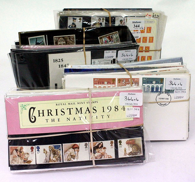 Appraisal: A LARGE SELECTION OF ROYAL MAIL MINT STAMPS including Christmas