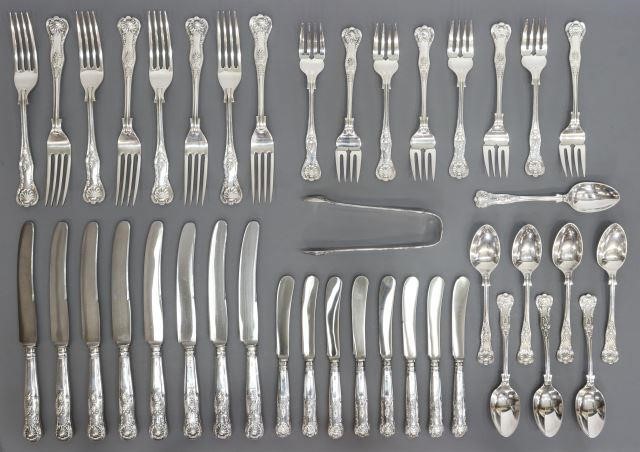 Appraisal: lot of English sterling silver flatware Cooper Brothers Sons Ltd