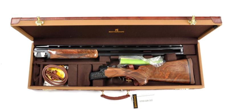 Appraisal: Cased Remington Of Mod O U Shotgun Serial T gauge