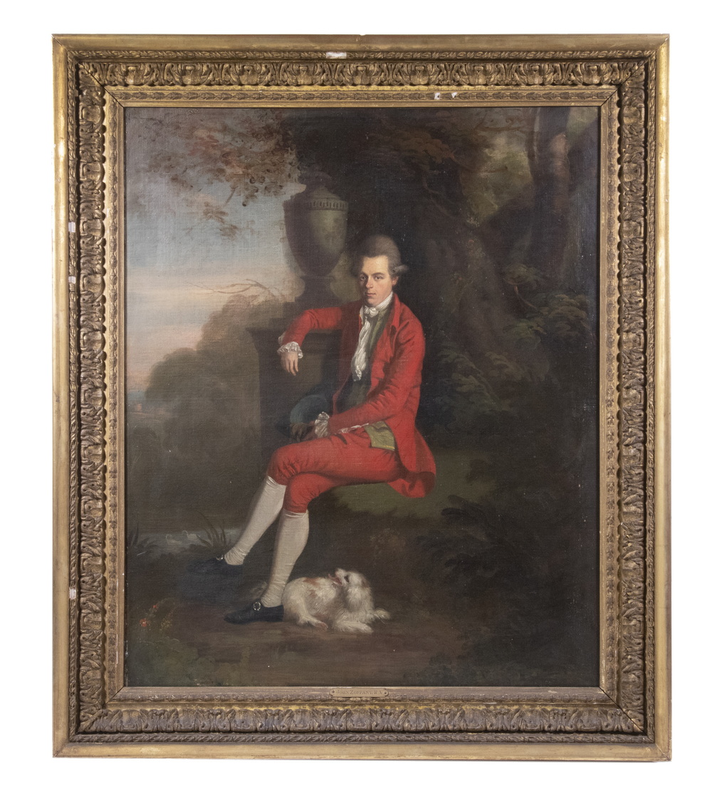 Appraisal: JOHAN ZOFFANY R A UK GERMANY ITALY - Portrait of