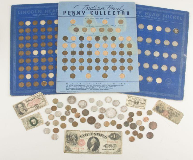 Appraisal: U S Coin Collection Formed in s highlights include Flying