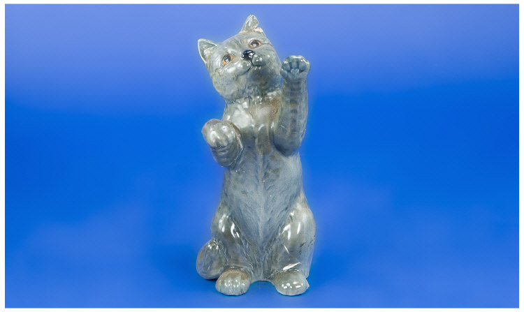 Appraisal: Beswick Persian Cat On Hind Legs Model No Designer Albert