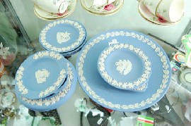 Appraisal: PIECES OF WEDGWOOD BLUE JAPER WARE