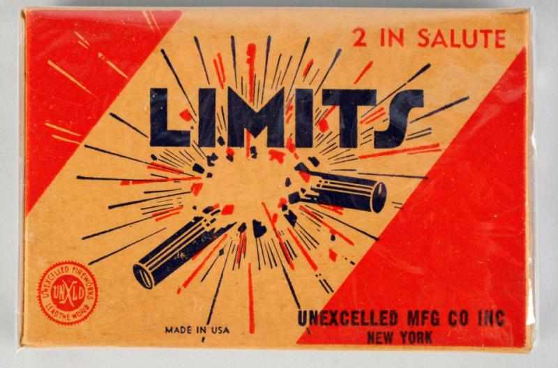 Appraisal: Limits Salute Firecrackers Class Manufactured by Unexcelled