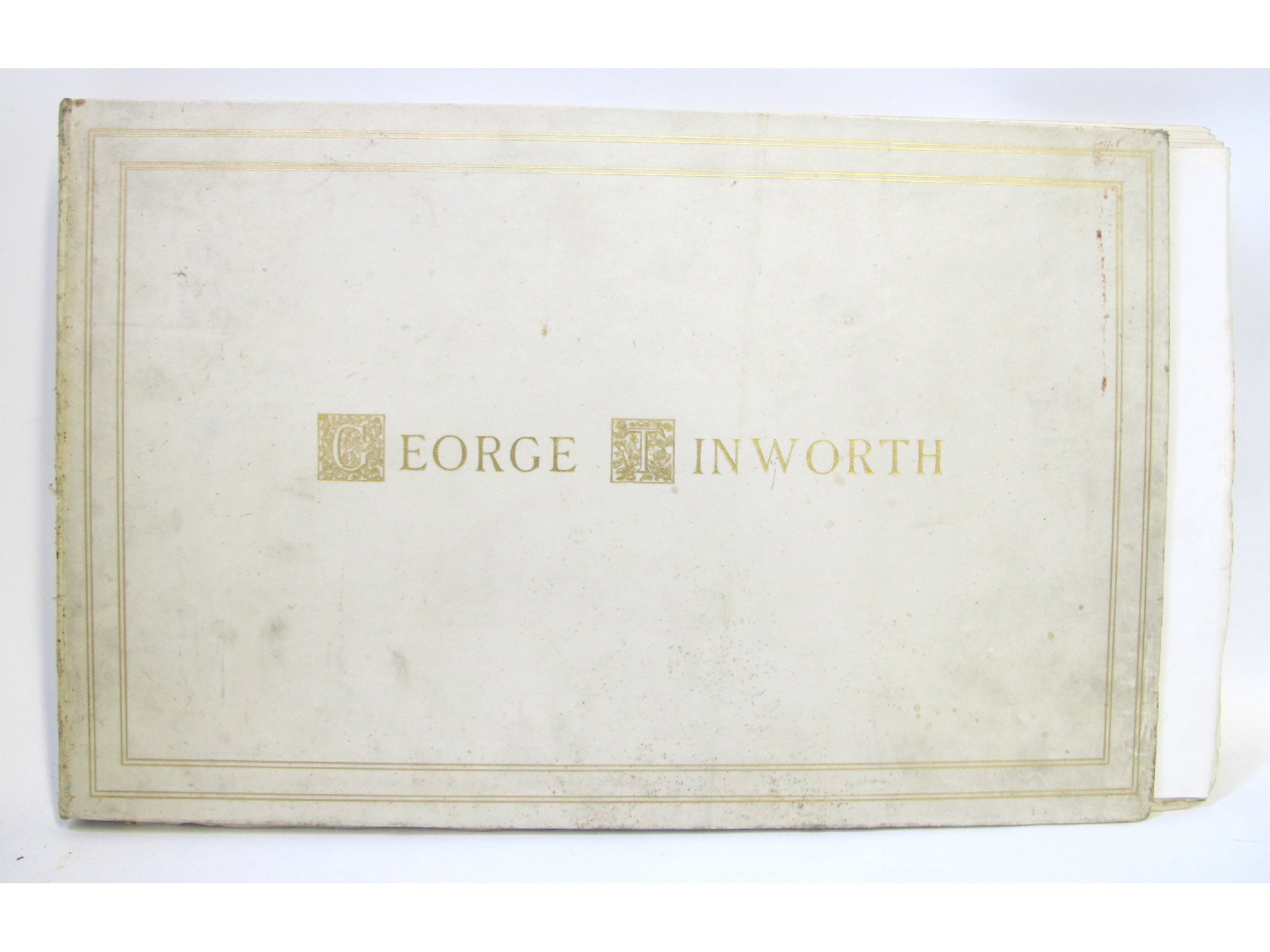 Appraisal: George Tinworth folio