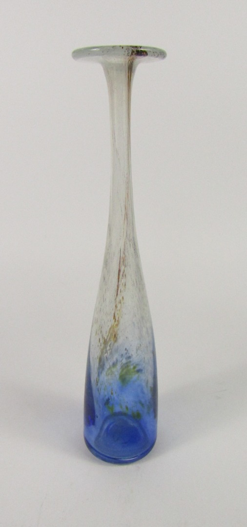 Appraisal: A Michael Harris Isle of Wight Aurene glass bottle of