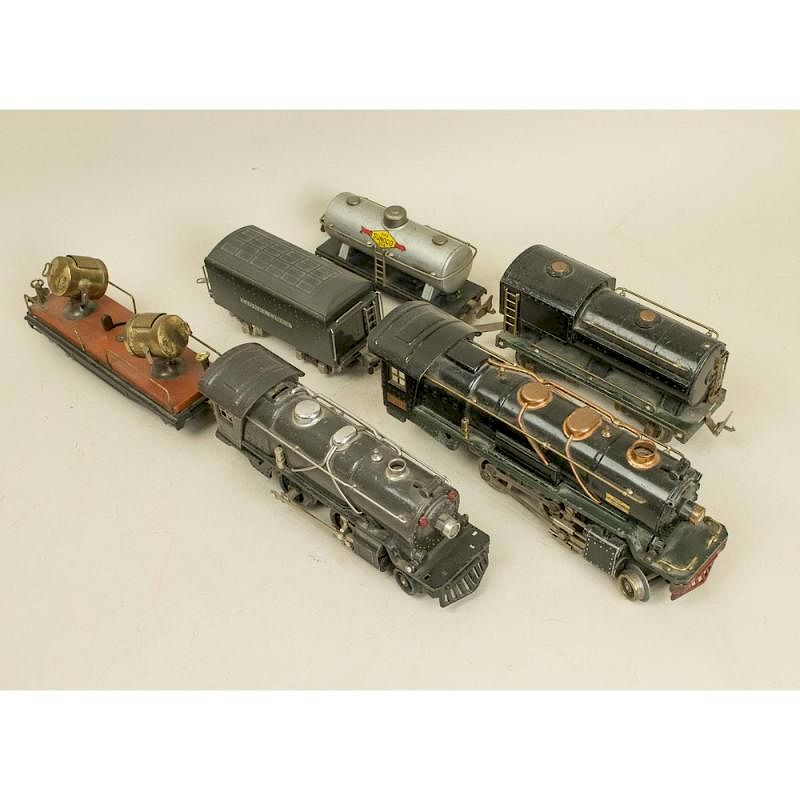 Appraisal: Lionel Gauge Train Set Lionel O gauge train set comprising