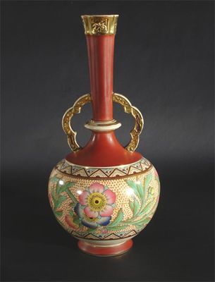 Appraisal: An Old Hall vase the design attributed to Dr Christopher