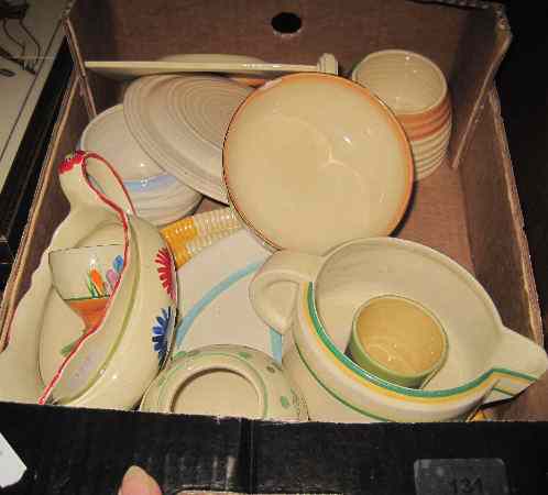 Appraisal: Collection of Pieces to include Various Newport and Wilkinsons Pottery