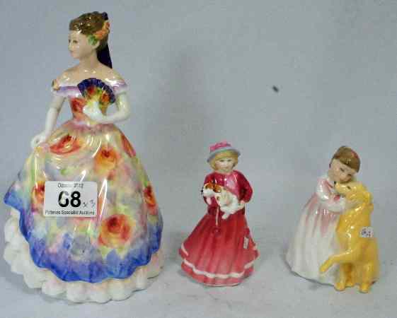 Appraisal: Royal Doulton Figures Rosemary HN Buddie HN and My First