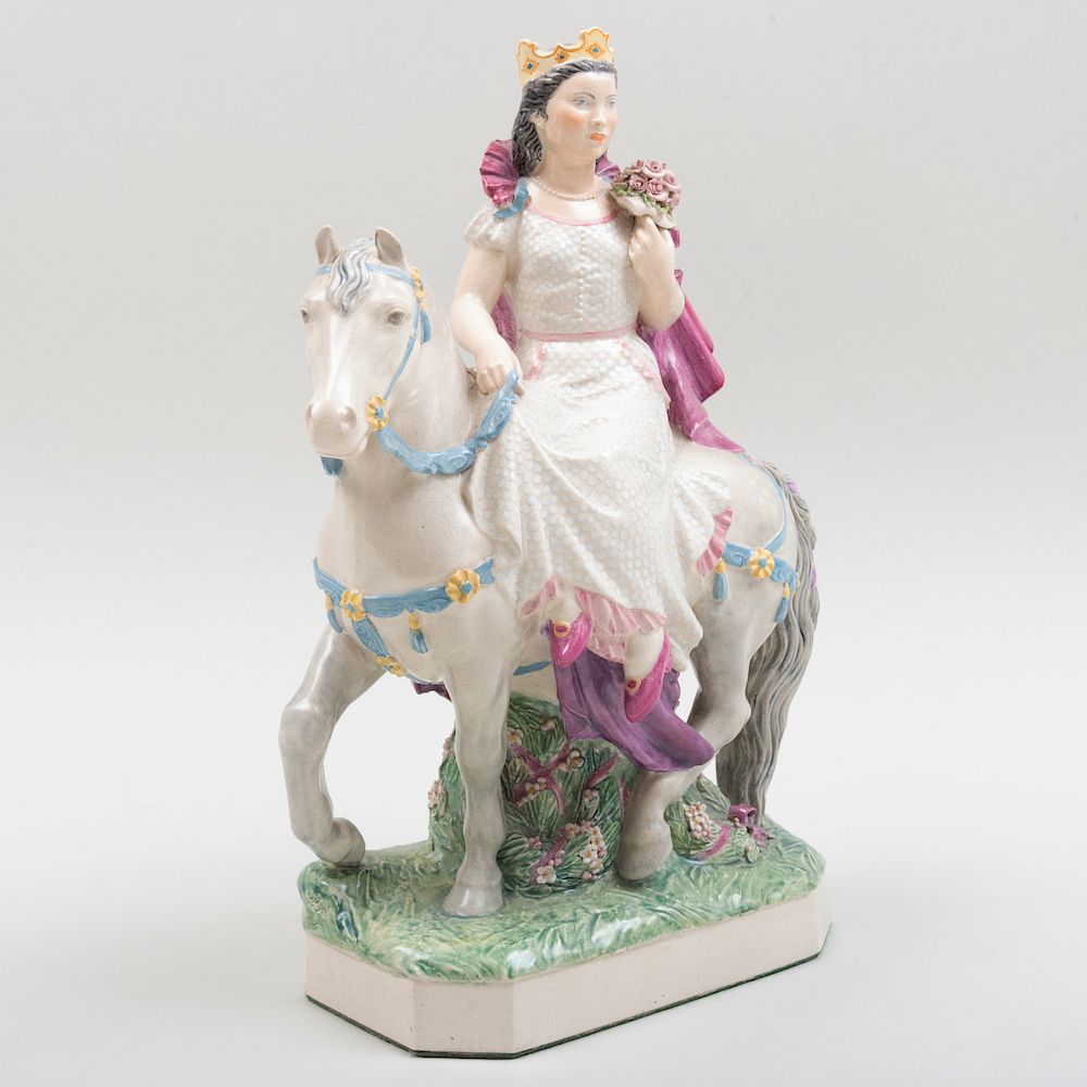 Appraisal: Charles Vyse Chelsea Pottery 'The May Queen' Incised 'Charles Vyse