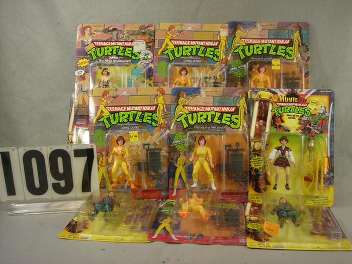 Appraisal: lot of teenage Mutant ninja turtles Action Figures all mint