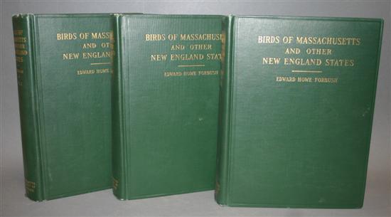 Appraisal: Birds Northeast Edward Howe Forbush Birds Of Massachusetts And Other