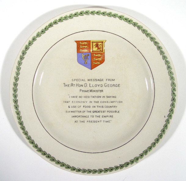 Appraisal: Grimwades military interest pottery plate with hand coloured and transfer