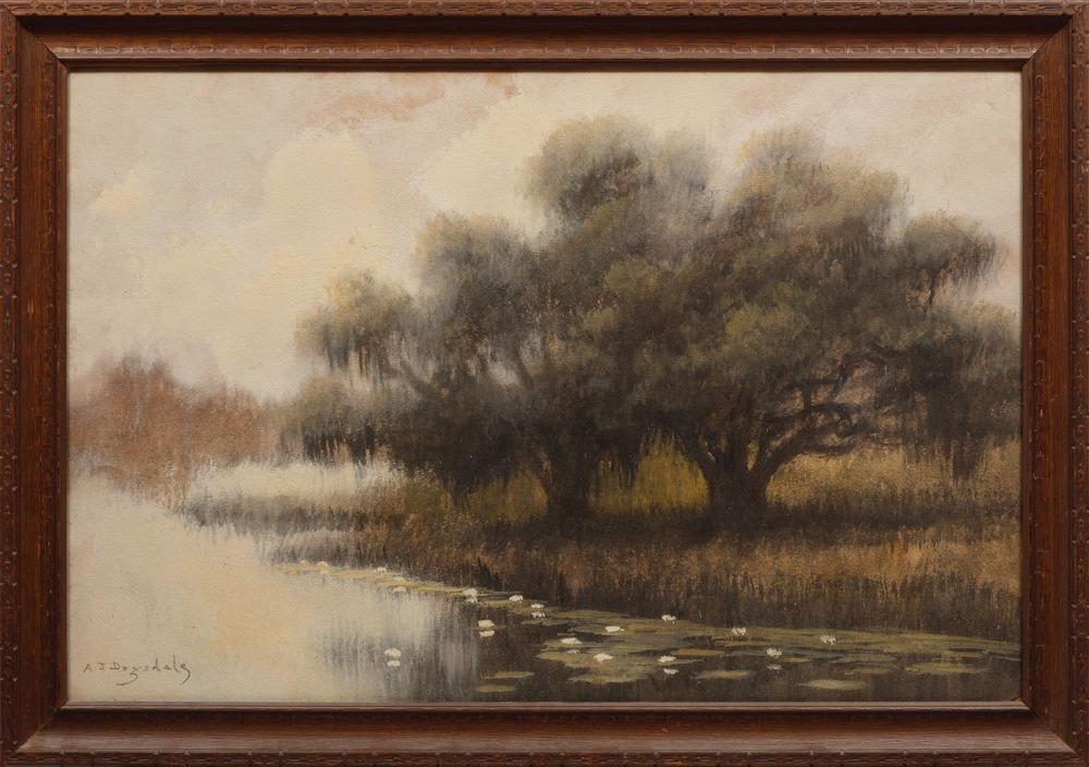 Appraisal: Alexander John Drysdale American New Orleans - Louisiana Bayou with