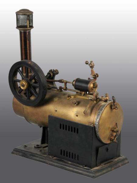 Appraisal: Schoenner Overtype Stationary Locomotive Description This engine has broken and