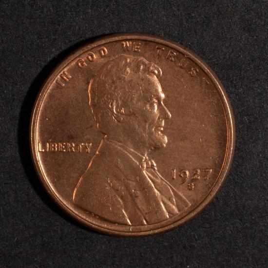 Appraisal: Three United States Lincoln bronze cents MS- -D MS- and