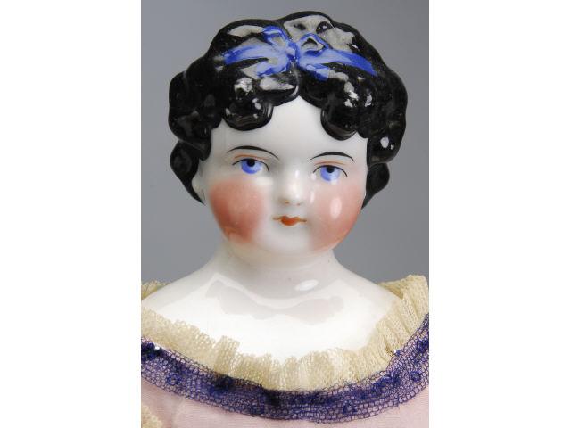 Appraisal: Dolly Madison Type China Lady Germany ca glazed porcelain shoulder