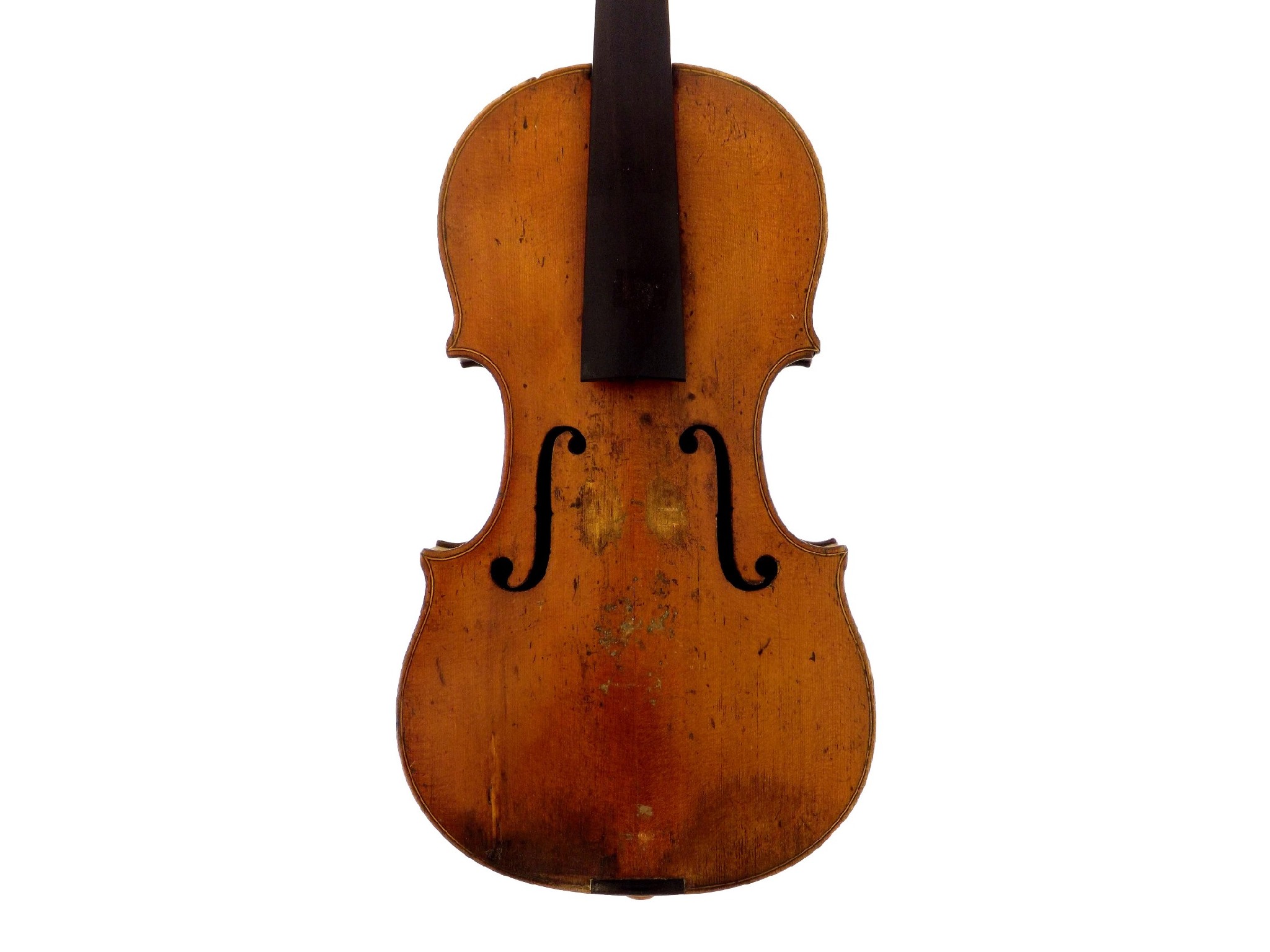 Appraisal: English violin by Lockey Hill circa unlabelled also branded Longman