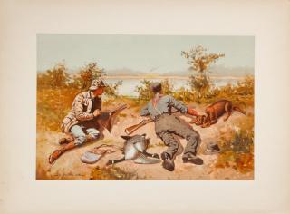 Appraisal: Six Sporting Prints by Various Artists Sport or Fishing and