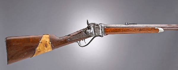 Appraisal: A Sharps Model sporting rifle Serial no for caliber Heavy