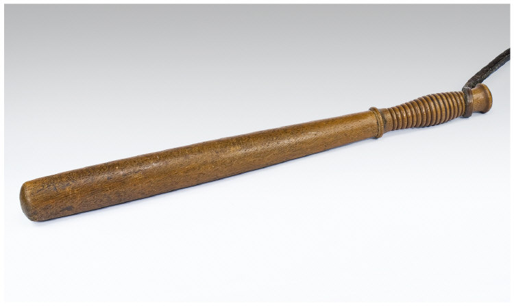 Appraisal: Wood Truncheon Glasgow Police