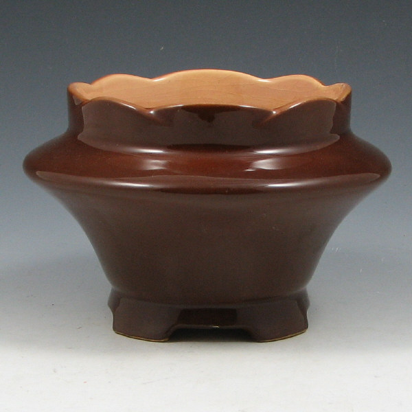 Appraisal: Roseville Mayfair - Vase Roseville Mayfair vase in brown Marked