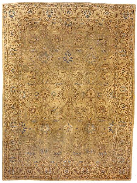 Appraisal: A Tabriz carpet Northwest Persia early th century size approximately