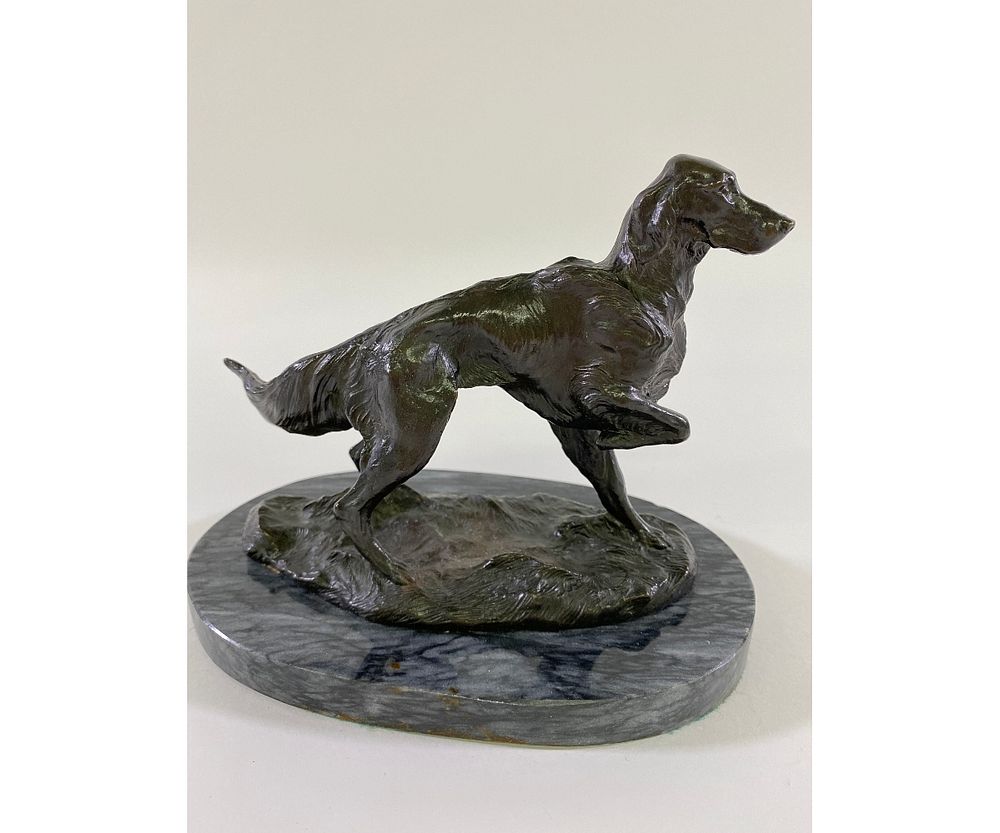 Appraisal: J Spouse Bronze Sculpture J Spouse bronze sculpture of a