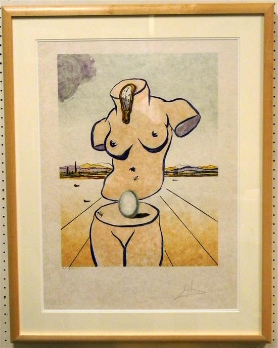 Appraisal: Salvador Dali Spanish b - d Birth of Venus c