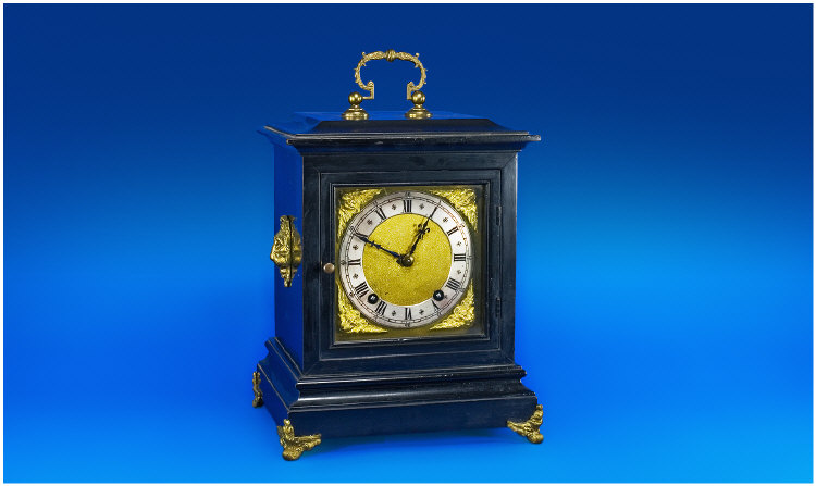 Appraisal: Victoran Ebonised And Ormolu Mantle Clock By Winterhalder And Hofmeier