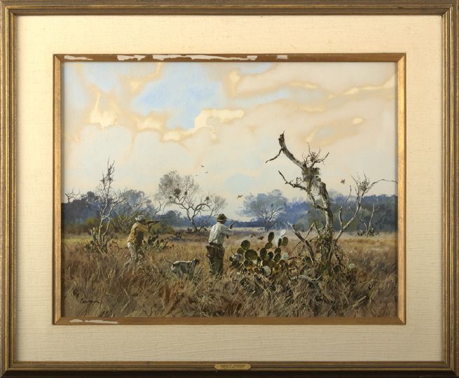 Appraisal: John P Cowan American Tennessee - Beyond the Cover watercolor