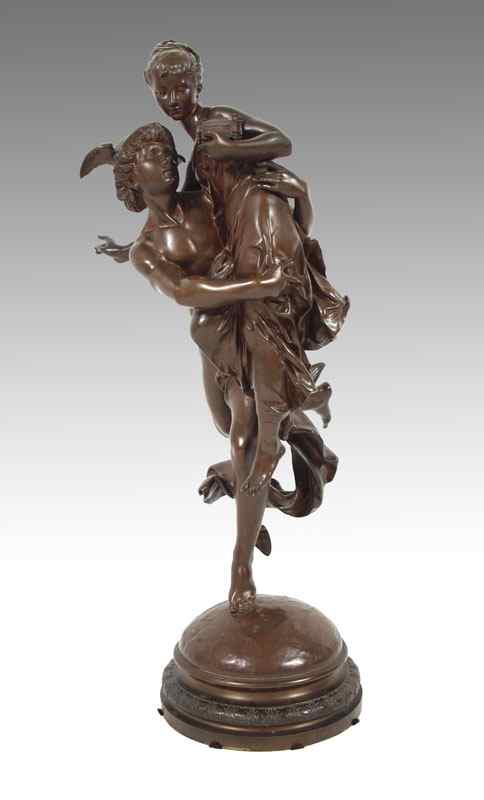 Appraisal: BROUSSE Vincent Desire Faure de French th C Mercury and