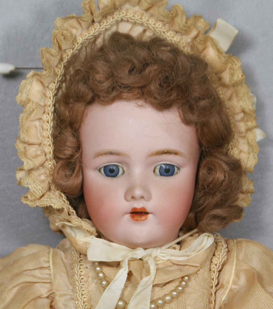 Appraisal: German Bisque Socket Head Doll incised - - Handwerck with