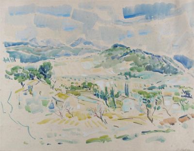 Appraisal: FROM THE COLLECTION OF THE LATE LADY RUMBOLD Alfred Vachon