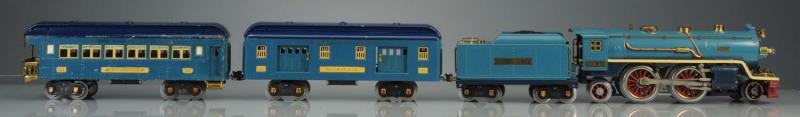 Appraisal: Std Gauge No steam locomotive blue comet comes with its