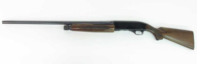 Appraisal: Winchester Model ga slide action gun chambered shells round barrel