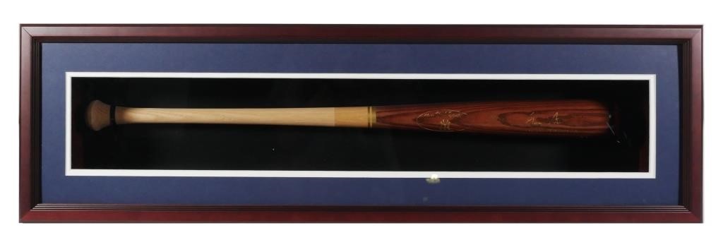 Appraisal: LIMITED EDITION GEORGE STEINBRENNER BATLaser engraved George Steinbrenner New York