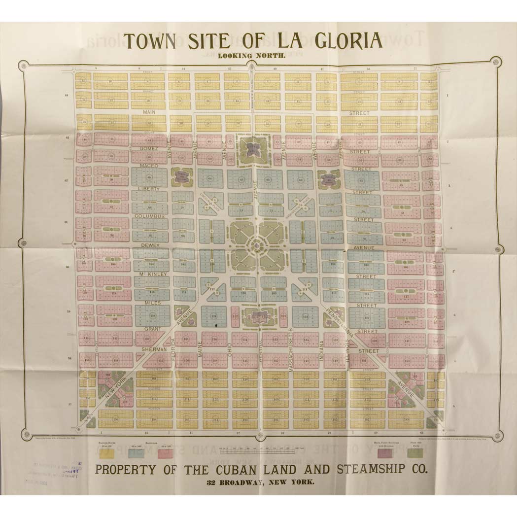 Appraisal: CUBA - LA GLORIA COLONY Archive of prospectus material from