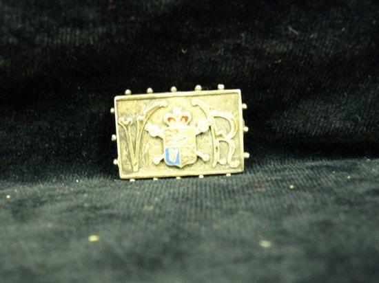 Appraisal: A silver brooch commemorative of Queen Victoria's Diamond Jubilee