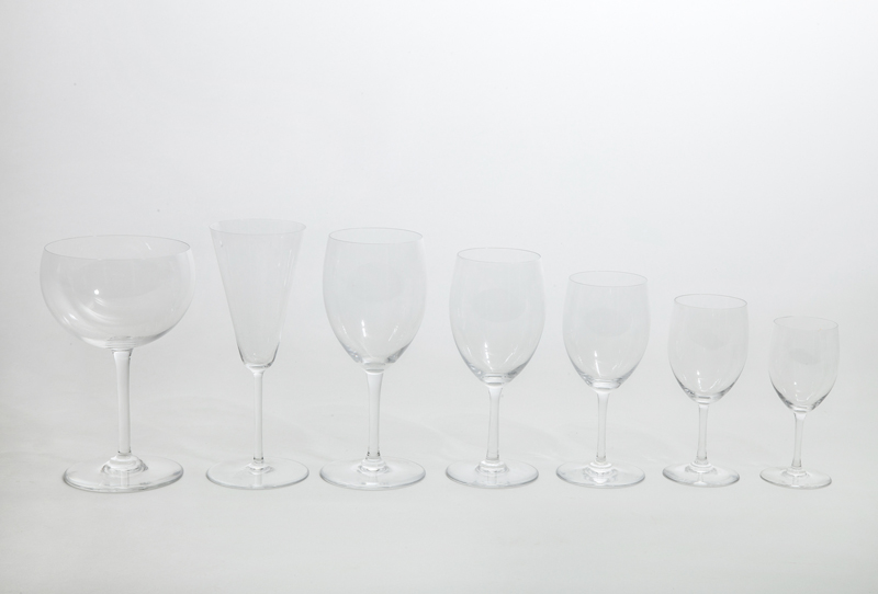 Appraisal: BACCARAT CRYSTAL ONE HUNDRED SIXTEEN-PIECE STEMWARE GROUP Comprising twelve white