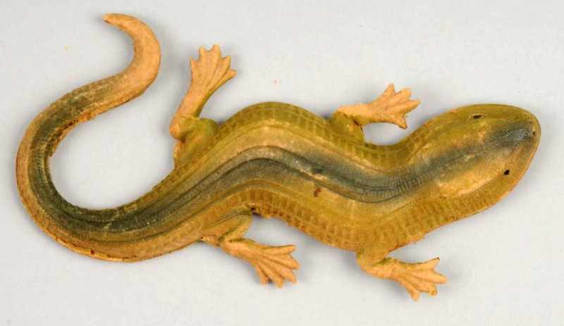 Appraisal: German Dresden Lizard Ornament Condition Excellent Size L